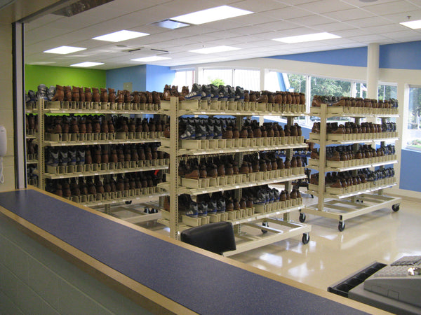 Mobile Ice Skate Rack