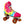 Load image into Gallery viewer, Zeds Dead Roller Skate -American Athletic - [roller_skate] - [tie_dye_roller_skate]
