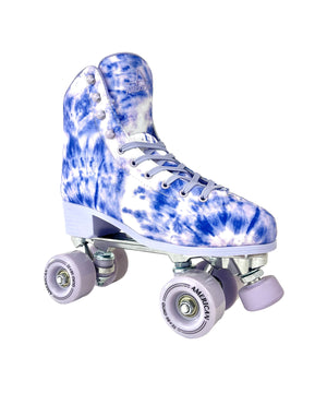 Purple Cloud Roller Skate -American Athletic - [purple_roller_skate] - [tie_dye_roller_skate]