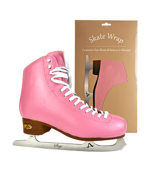 Pink ice skate wrap - American Athletic - [custom_ice_skate] - [ice_skate_tape] - [pink_skate_wrap]