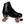 Load image into Gallery viewer, Black roller skate wrap - American Athletic - [custom_roller_skate] - [ice_skate_wrap]

