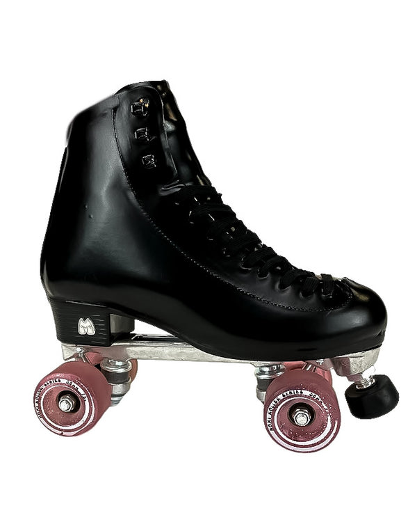 Black roller skate wrap - American Athletic - [custom_roller_skate] - [ice_skate_wrap]
