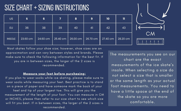 American WHITE ICE Figure Skate