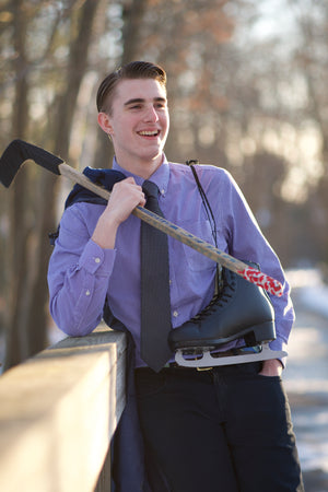 Men's American Leather Lined Figure Skate - American Athletic  - [ice_skate]