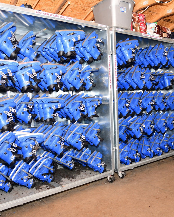 Mobile Skate Racks - Fully Enclosed Doors