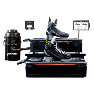 Sparx ice skate sharpening machine commerical grade automatic skate sharpener