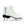 Load image into Gallery viewer, Womens white fur ice skate
