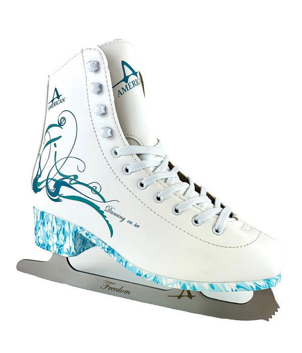 Women’s American Blue Figure Skate - American Athletic  - [ice_skate] - [figure_skate]