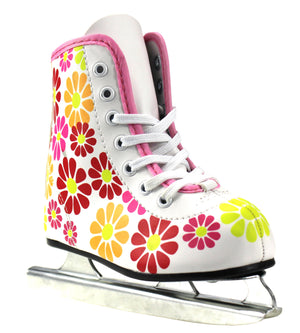 Girls Flower Power Double Runner Ice Skate - American Athletic  - [ice_skate]