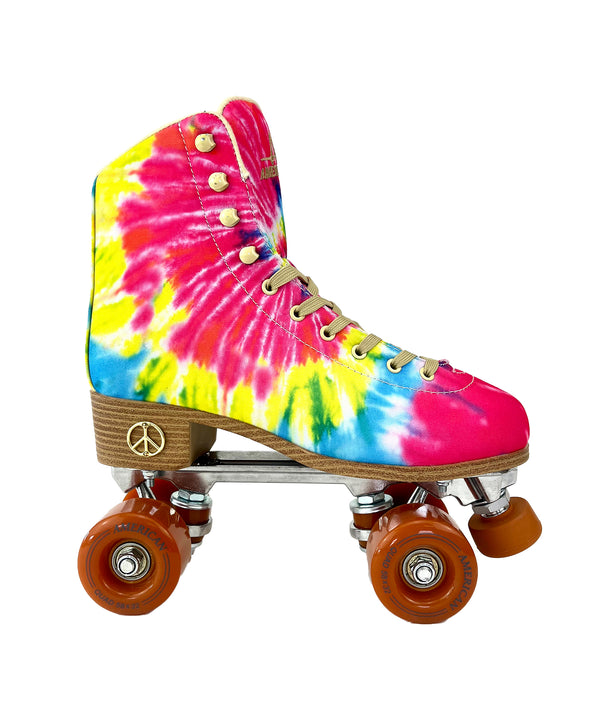 Zeds Dead Roller Skate -American Athletic - [roller_skate] - [tie_dye_roller_skate]