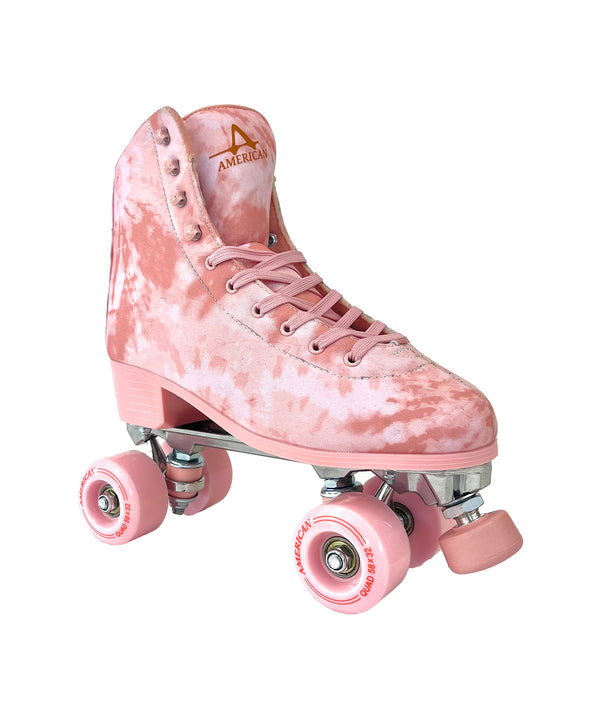 Georgia Peach Roller Skate -American Athletic - [pink_roller_skate] - [tie_dye_roller_skate]