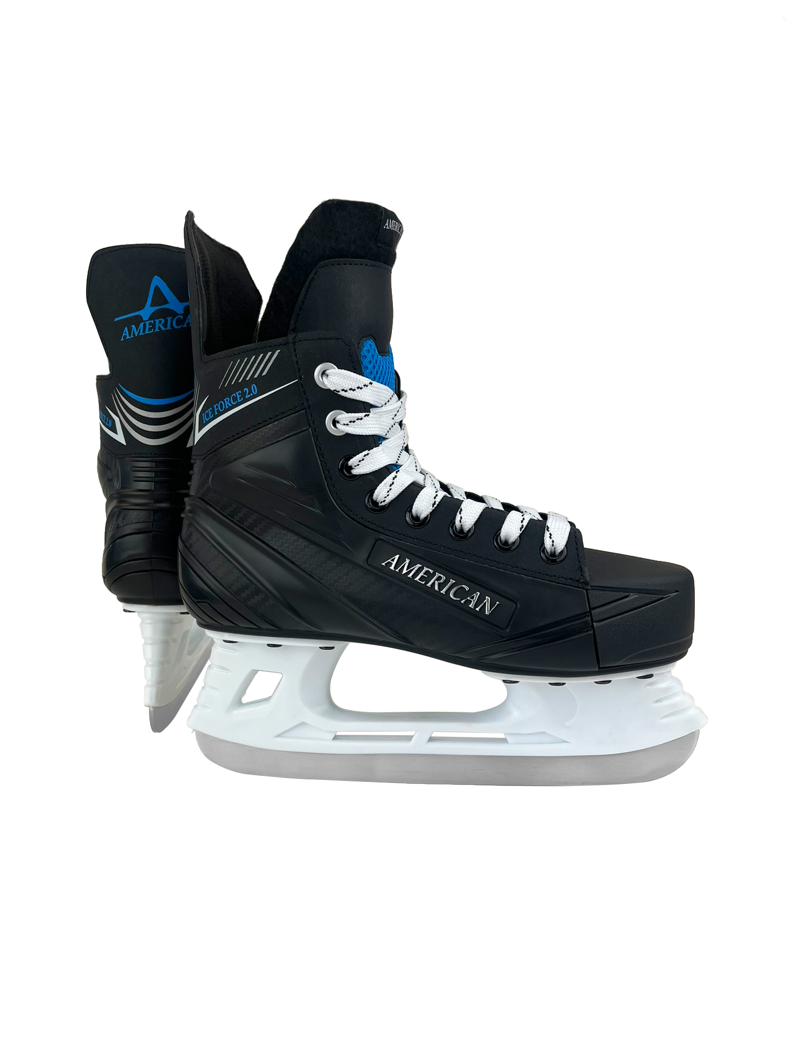 American Athletic Ice Force 2.0 Hockey Skate, Black