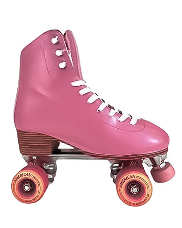 Pink roller skate wrap - American Athletic - [custom_roller_skate] - [roller_skate_tape] - [pink_skate_wrap]