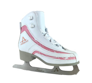 Girl's Softboot Ice Skate with Pink Trim - American Athletic  - [ice_skate]